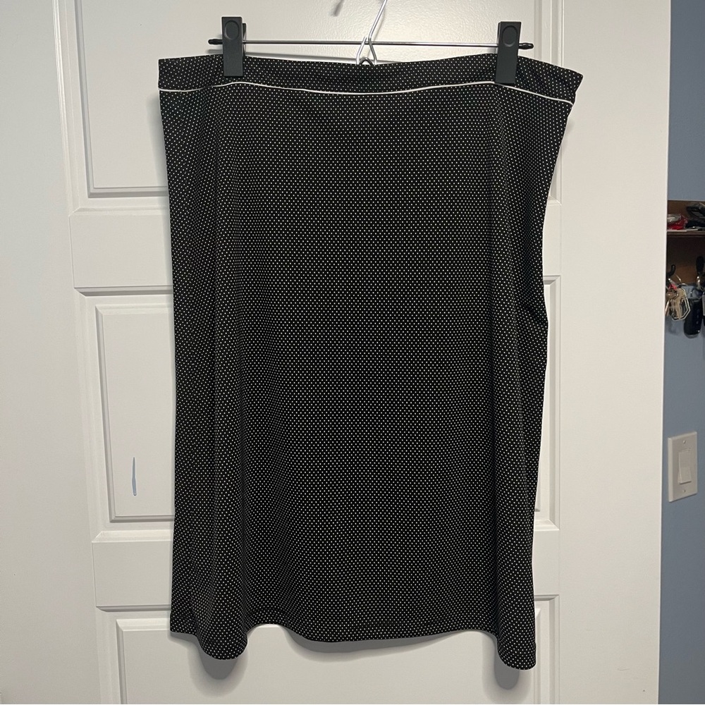 DKNY Black Pencil Skirt Knee-Length Work